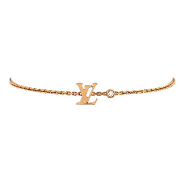 Louis Vuitton Idylle Blossom LV Bracelet 18K Rose Gold with Diamond