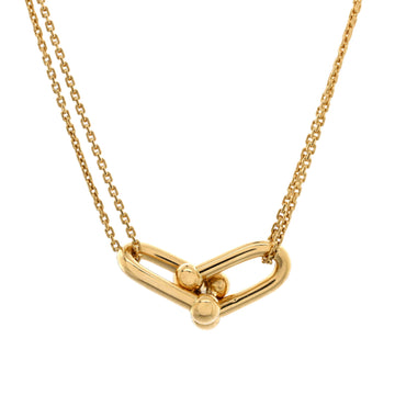 Tiffany & Co. HardWear Double Link Pendant Necklace 18K Yellow Gold