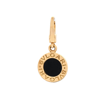 Bvlgari Bvlgari Bvlgari Pendant Charm Pendant & Charms 18K Yellow Gold with Onyx