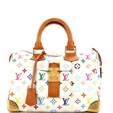 Louis Vuitton Speedy Handbag Monogram Multicolor 30