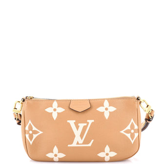 Louis Vuitton Multi Pochette Accessoires Bicolor Monogram Empreinte Giant