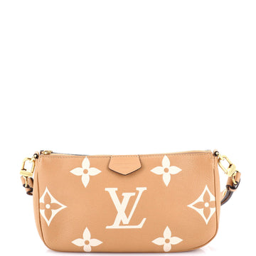Louis Vuitton Multi Pochette Accessoires Bicolor Monogram Empreinte Giant