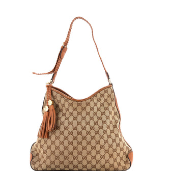 Gucci Marrakech Hobo GG Canvas Medium