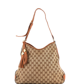Gucci Marrakech Hobo GG Canvas Medium