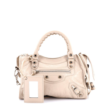 Balenciaga City Classic Studs Bag Leather Mini