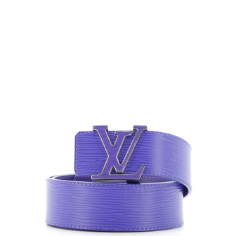 Louis Vuitton LV Initiales Belt Epi Leather Wide