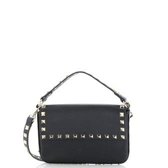 Valentino Garavani Rockstud Top Handle Crossbody Pouch Leather Mini