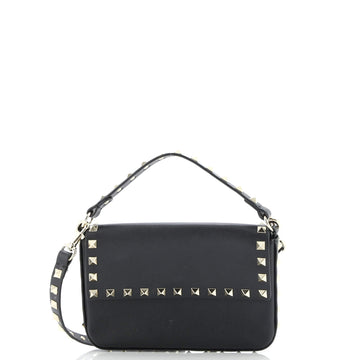Valentino Garavani Rockstud Top Handle Crossbody Pouch Leather Mini