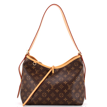 Louis Vuitton CarryAll Hobo Monogram Canvas PM