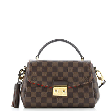Louis Vuitton Croisette Handbag Damier