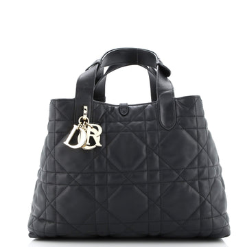 Christian Dior Toujours Tote Bag Macrocannage Quilt Calfskin Medium