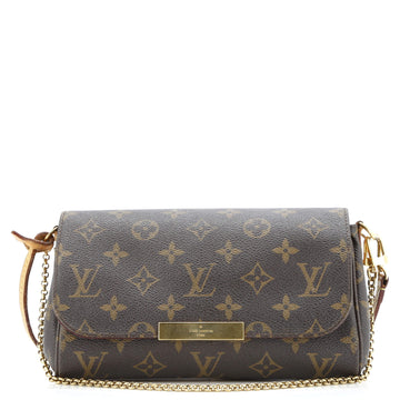 Louis Vuitton Favorite Handbag Monogram Canvas MM