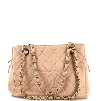 Chanel Petite Timeless Tote Quilted Caviar