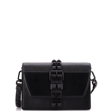 Prada Elektra Shoulder Bag Studded Leather Small