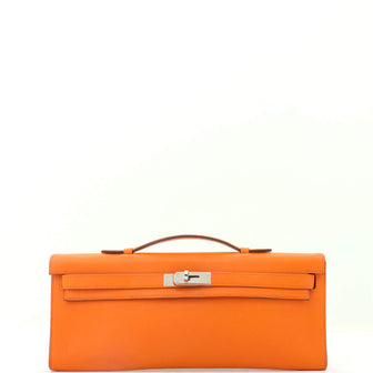 Hermes Kelly Cut Pochette Swift