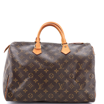 Louis Vuitton Speedy Handbag Monogram Canvas 35