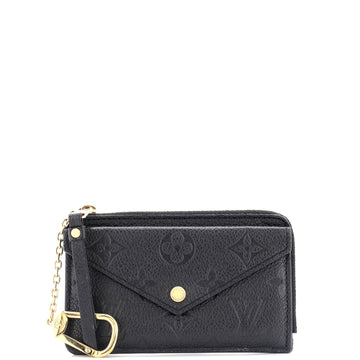 Louis Vuitton Recto Verso Card Holder Monogram Empreinte Leather