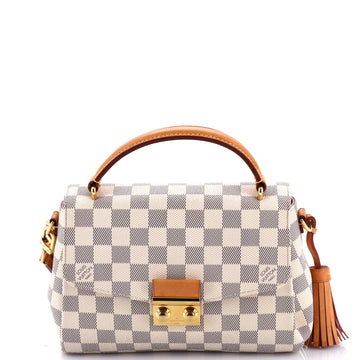 Louis Vuitton Croisette Handbag Damier