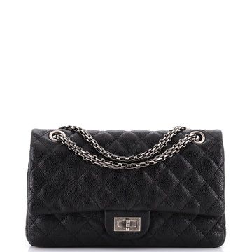 Chanel Reissue 2.55 Flap Bag Quilted Caviar 225