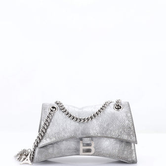 Balenciaga Crush Charm Chain Flap Bag Leather Small