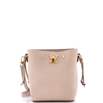 Louis Vuitton Lockme Bucket Bag Leather Nano
