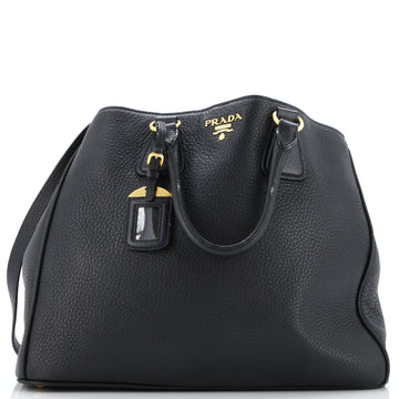 Prada Convertible Open Tote Leather Large