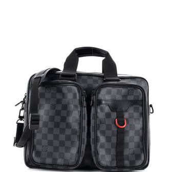 Louis Vuitton Utility Business Bag Damier Graphite