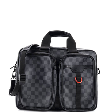 Louis Vuitton Utility Business Bag Damier Graphite