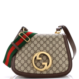 Gucci Blondie NM Top Handle Bag GG Coated Canvas Medium