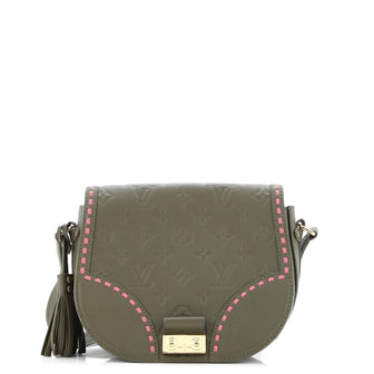 Louis Vuitton Junot Handbag Monogram Empreinte Leather