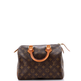 Louis Vuitton Speedy Handbag Monogram Canvas 25