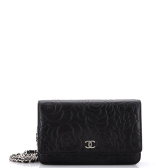 Chanel Wallet on Chain Camellia Lambskin