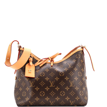 Louis Vuitton CarryAll Hobo Monogram Canvas PM