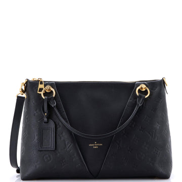 Louis Vuitton V Tote Monogram Empreinte Leather MM
