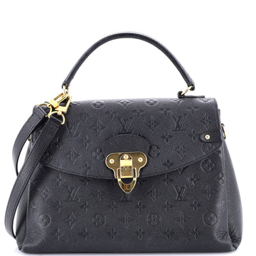 Louis Vuitton Georges Handbag Monogram Empreinte Leather MM