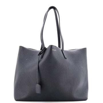 Saint Laurent Shopper Tote Leather Large
