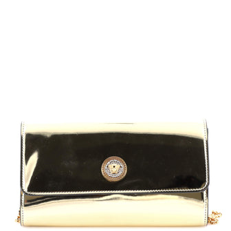 Versace La Medusa Clutch on Chain Patent