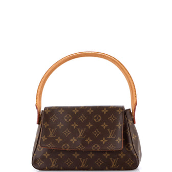 Louis Vuitton Looping Handbag Monogram Canvas Mini
