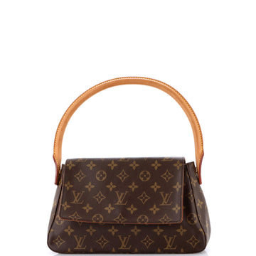 Louis Vuitton Looping Handbag Monogram Canvas Mini