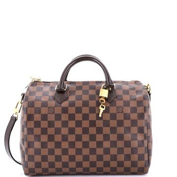 Louis Vuitton Speedy Bandouliere Bag Damier 30
