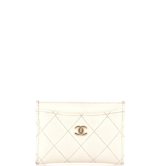Chanel Classic Card Holder Quilted Caviar