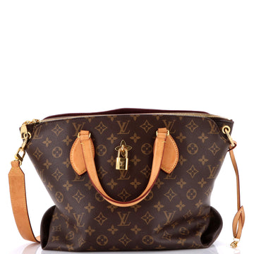 Louis Vuitton Flower Zipped Tote Monogram Canvas MM