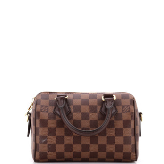 Louis Vuitton Speedy Bandouliere Bag Damier 20