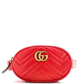 Gucci GG Marmont Belt Bag Matelasse Leather