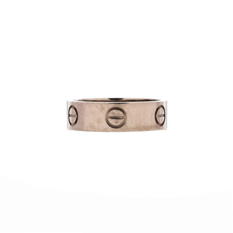 Cartier Love Band Ring 18K White Gold
