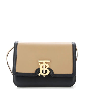 Burberry TB Flap Bag Leather Small