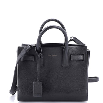 Saint Laurent Sac de Jour NM Bag Leather Nano