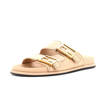 Fendi Women's Feel Slide Sandals Leather