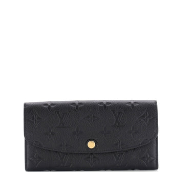 Louis Vuitton Emilie Wallet Monogram Empreinte Leather
