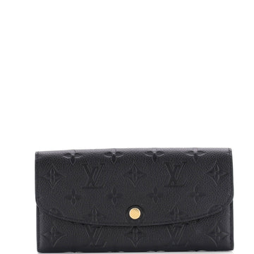 Louis Vuitton Emilie Wallet Monogram Empreinte Leather